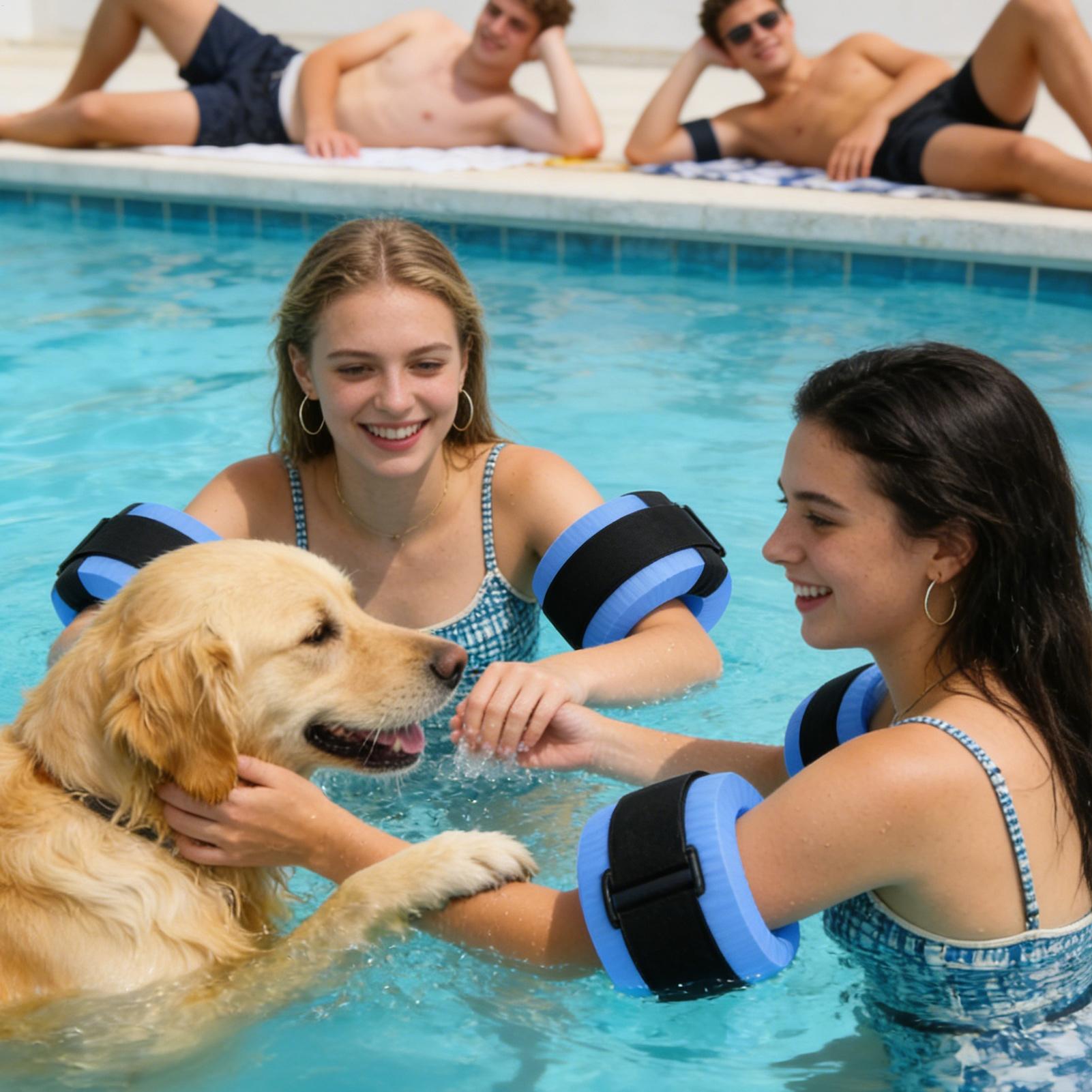 2 peças de Braçadeiras Flutuan - Aquatic Aerobics avaliação e preço