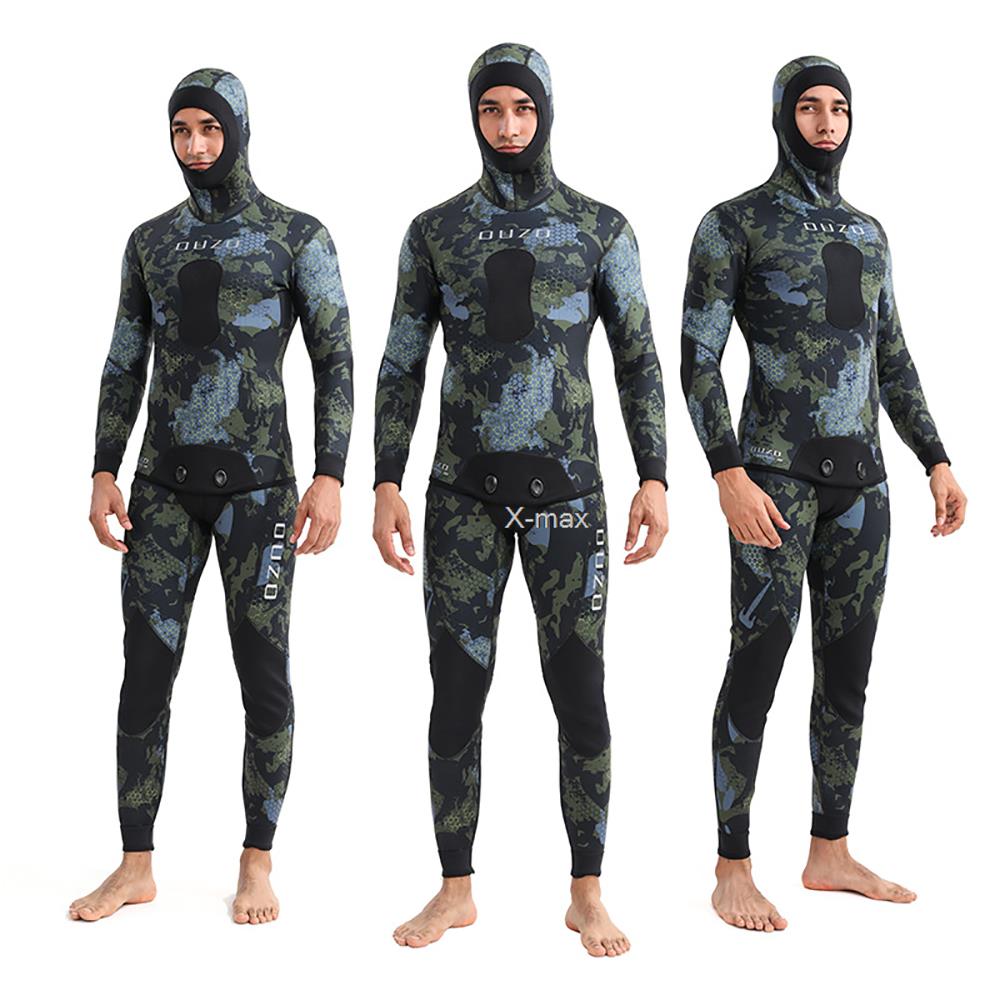2 peças neoprene wetsuit 5mm c - Wetsuit 3Mm Neoprene avaliação e preço