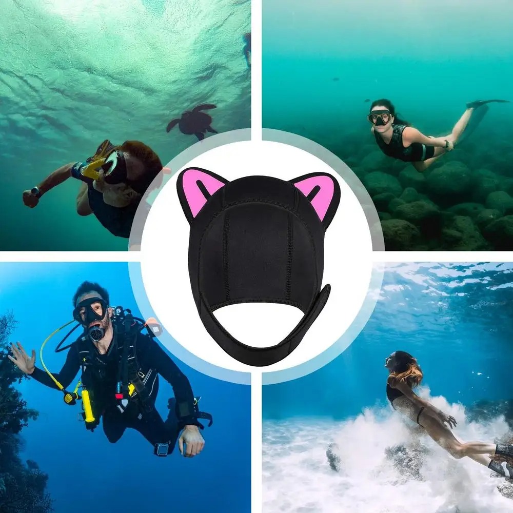Touca de Mergulho em Neoprene  - Wetsuit 3Mm Neoprene avaliação e preço
