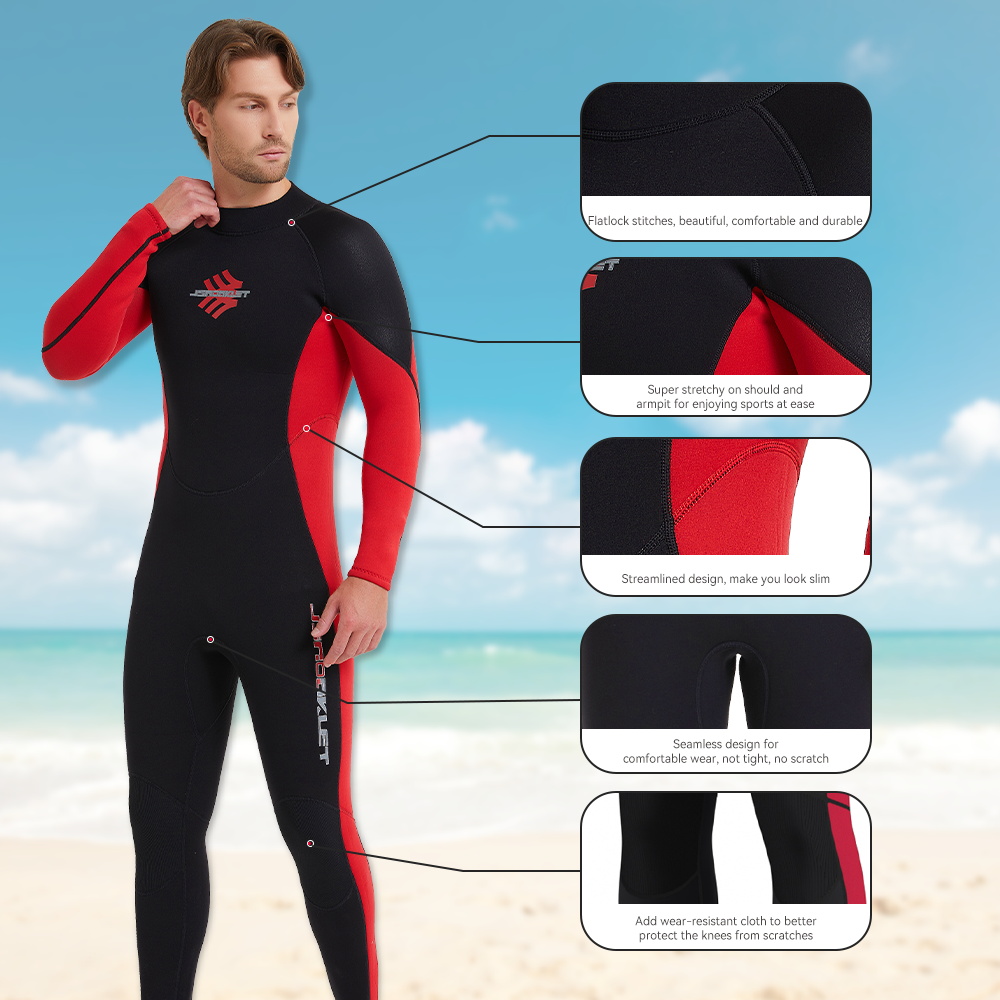 Fato de mergulho de neoprene à - Wetsuit 3Mm Neoprene avaliação e preço