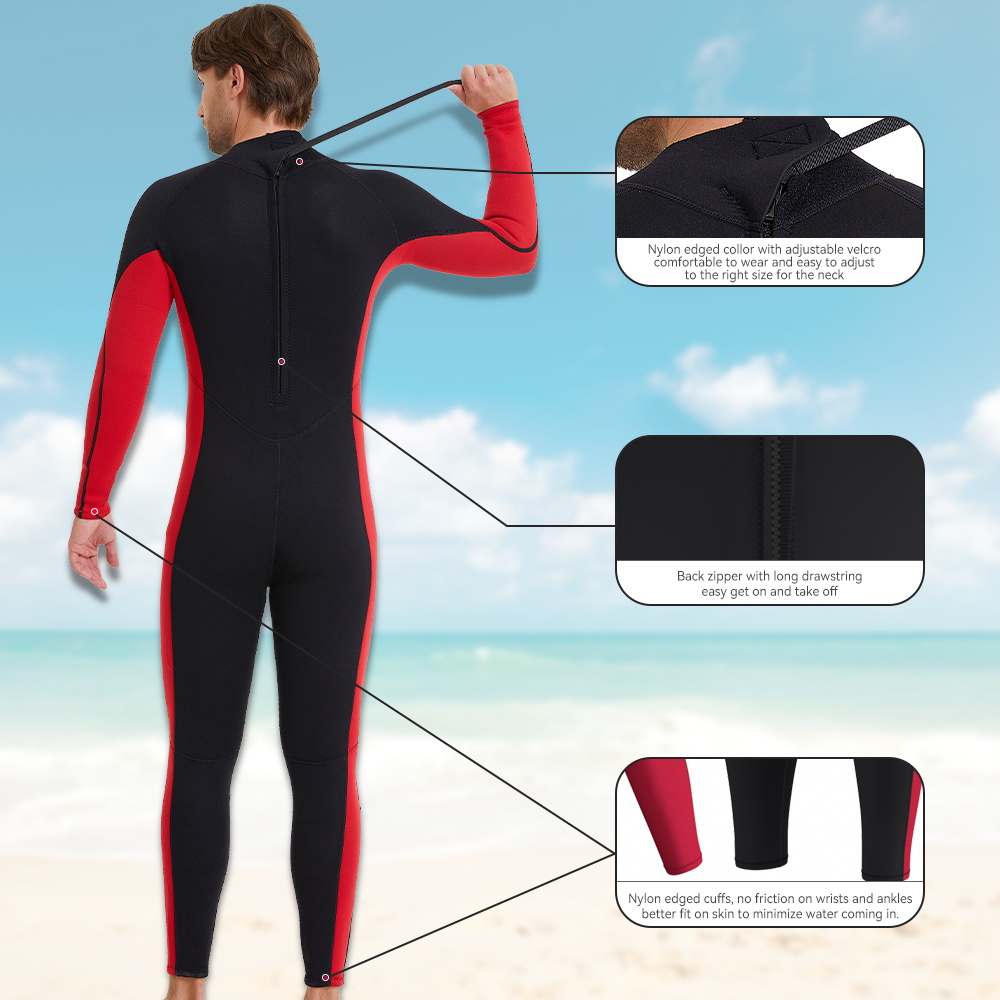 Fato de mergulho de neoprene à - Wetsuit 3Mm Neoprene avaliação e preço