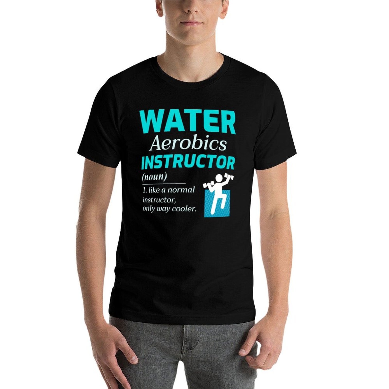 Camiseta para instrutor de aer - Aquatic Aerobics avaliação e preço