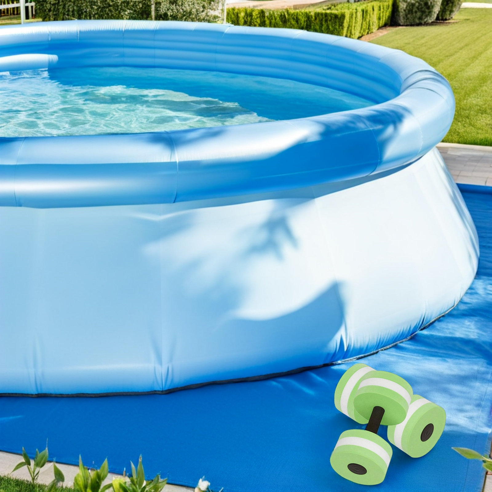 2 Peças Halteres Aquáticos de  - Aquatic Aerobics avaliação e preço