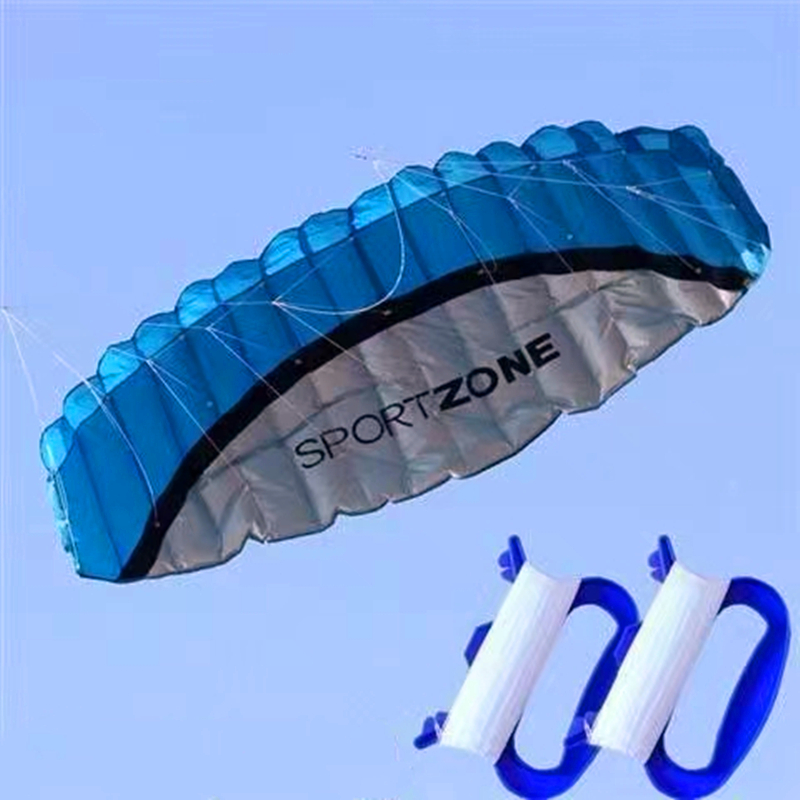Grande Dual Line Stunt Kite, E - Kite Surf Bar Control avaliação e preço