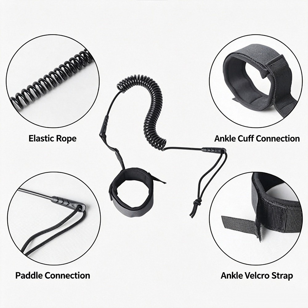 Corda de Segurança para Pranch - Stand Up Paddle Leash avaliação e preço
